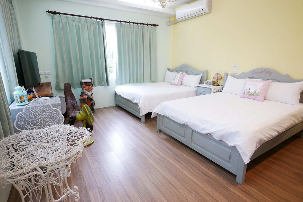 【花蓮壽豐】伊莉莎白小屋~花蓮壽豐歐式建築民宿,房間溫馨可愛還有前庭草皮 @飛天璇的口袋