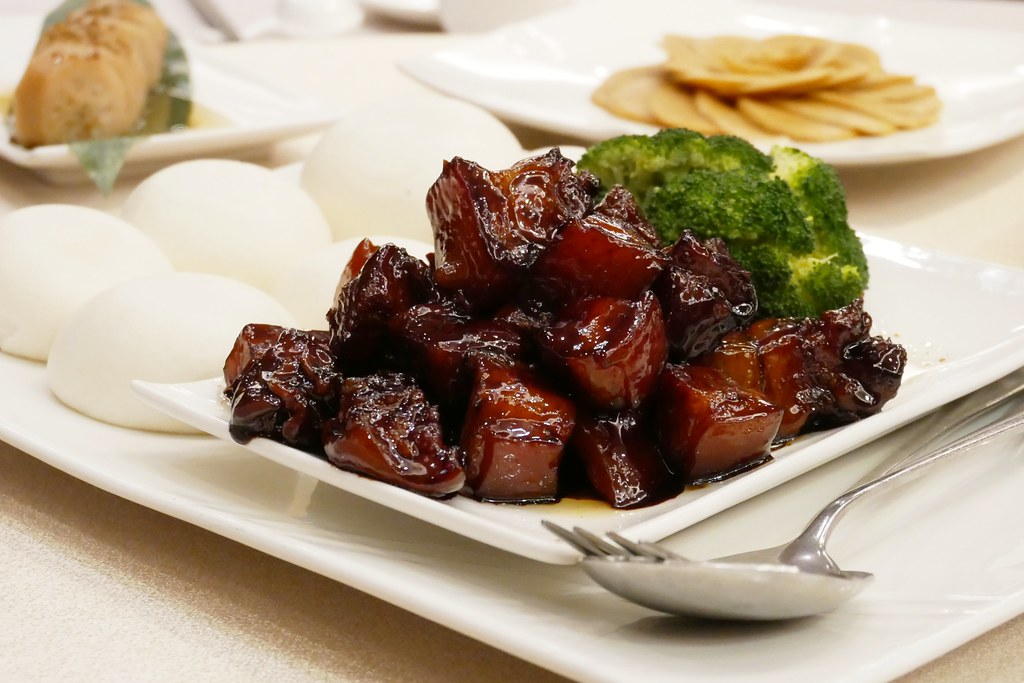 福容大飯店阿基師藝文茶樓⎜桃園美食:宜蘭溫泉養殖櫻桃鴨,手作京式片皮鴨一鴨三吃 @飛天璇的口袋