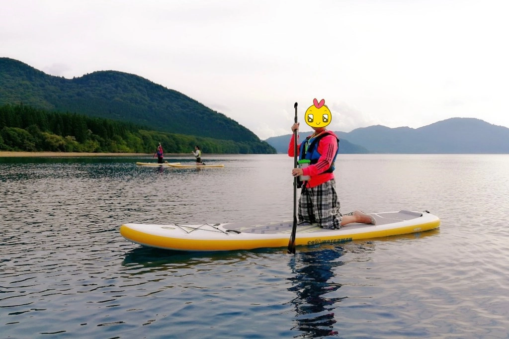 日本秋田|田澤湖.日本最深的湖泊,最夯的SUP立槳體驗 @飛天璇的口袋
