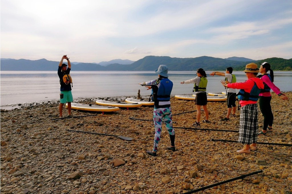 日本秋田|田澤湖.日本最深的湖泊,最夯的SUP立槳體驗 @飛天璇的口袋