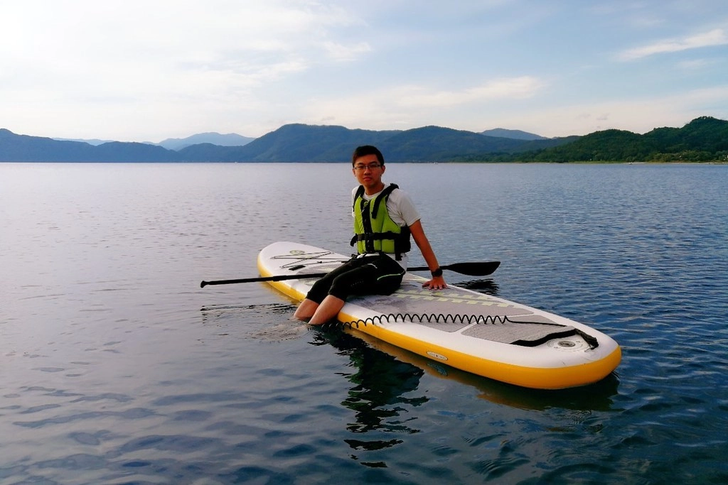 日本秋田|田澤湖.日本最深的湖泊,最夯的SUP立槳體驗 @飛天璇的口袋