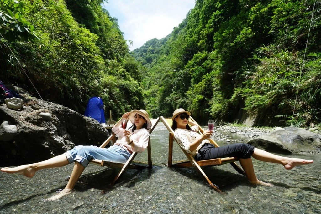 花蓮壽豐|溪畔餐桌|秘境豪華BBQ野炊體驗,專人野溪搭帳篷帶溯溪,花蓮超浮誇溪邊下午茶 @飛天璇的口袋