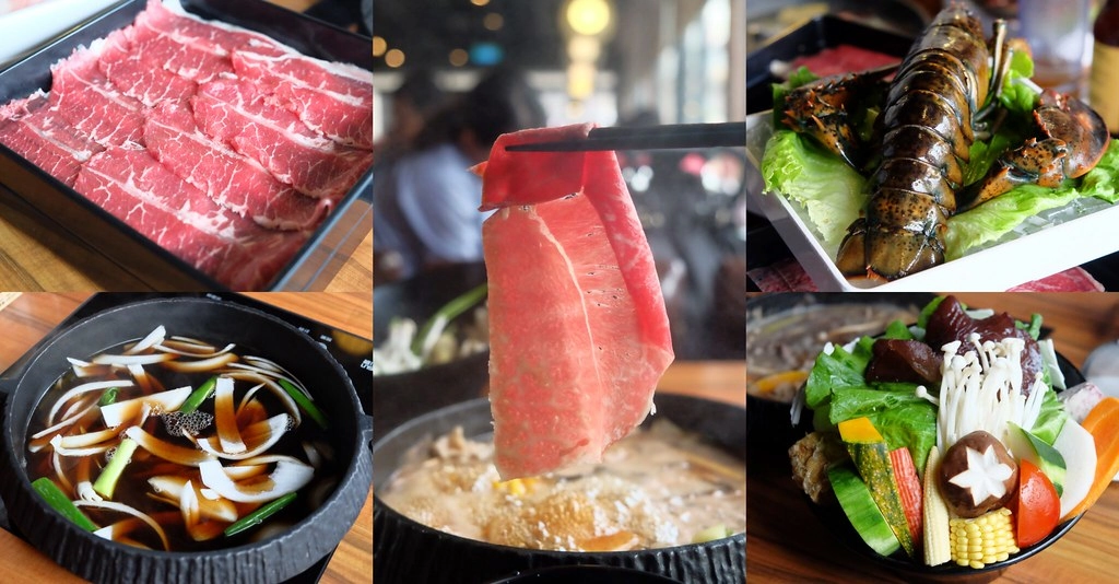 煲參參壽喜燒鍋物專門店:$389元以上吃到飽,10種湯頭特製湯頭、 M9澳洲黑毛和牛、特級松阪豬、波斯頓龍蝦等高級食材 @飛天璇的口袋