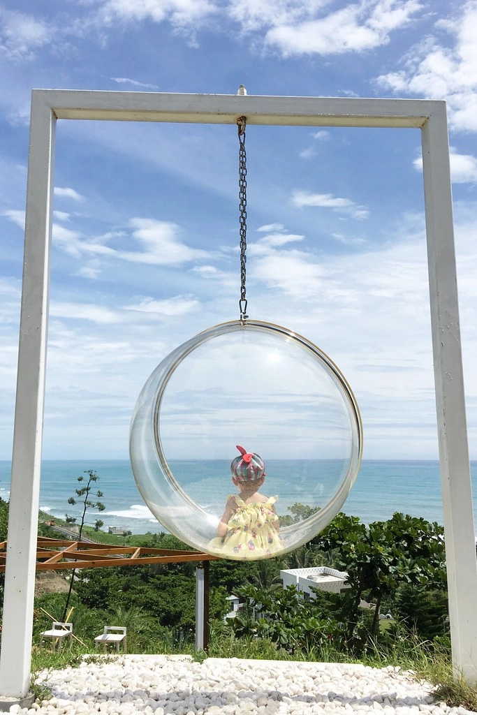 花蓮壽豐|山度空間.花蓮打卡新秘境,透明圓球盪鞦韆、蔚藍無敵海景、三角型木製帳篷 @飛天璇的口袋