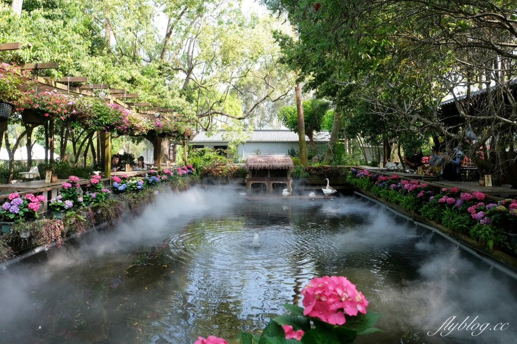 苗栗卓蘭｜花露休閒農場．4~6月繡球花季，全台唯一繡球花小火車，夢幻繡球花冰淇淋 @飛天璇的口袋