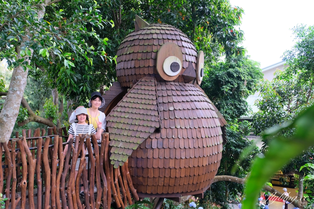 苗栗卓蘭｜花露休閒農場．4~6月繡球花季，全台唯一繡球花小火車，夢幻繡球花冰淇淋 @飛天璇的口袋