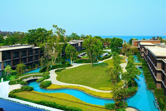 泰國華欣｜Hua Hin Marriott 華欣萬豪度假村，占地寬敞的五星級飯店，早餐百匯豐富選擇性多 @飛天璇的口袋
