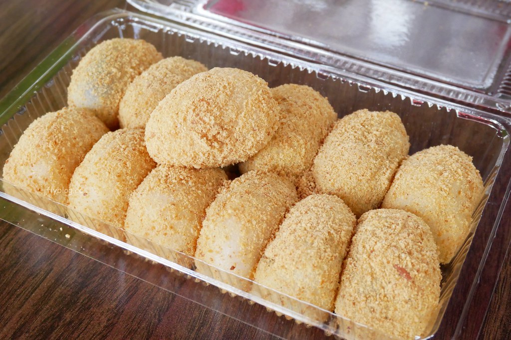 台中南屯｜南屯郵局麻糬．一個禮拜只賣三天，現點現做香Q好吃 @飛天璇的口袋