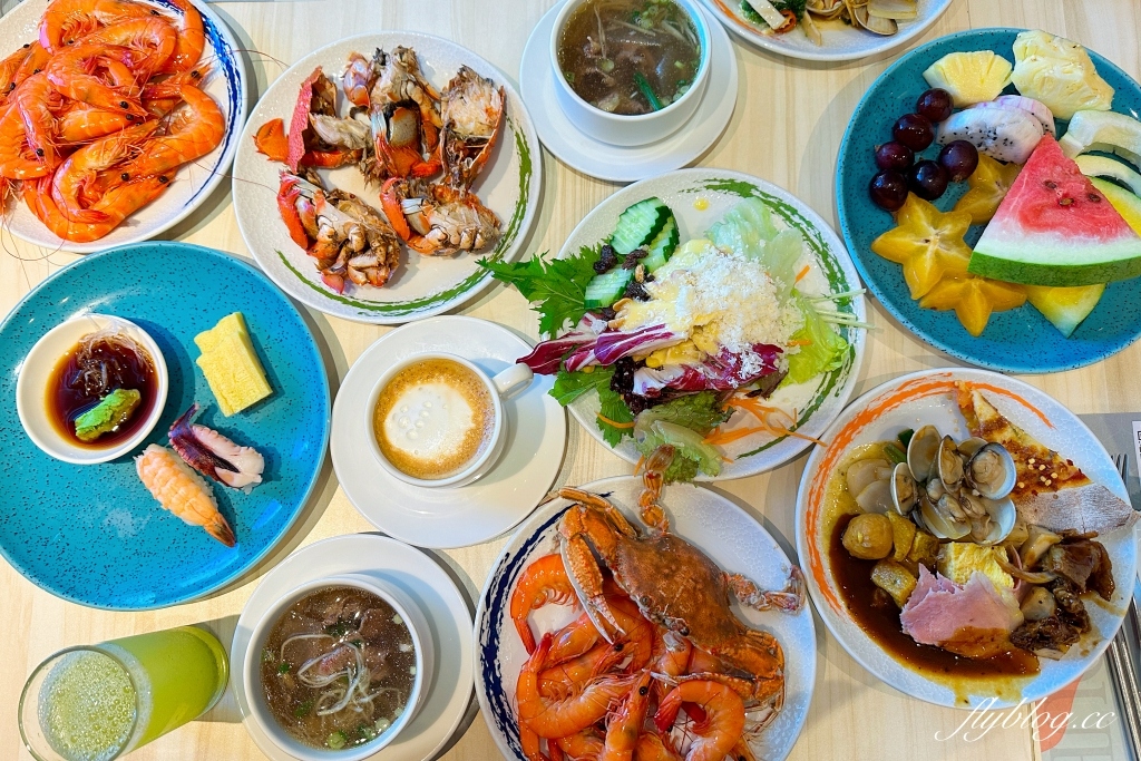 台中西區｜台中漢來海港餐廳，超過100種菜色，台中百匯吃到飽 @飛天璇的口袋