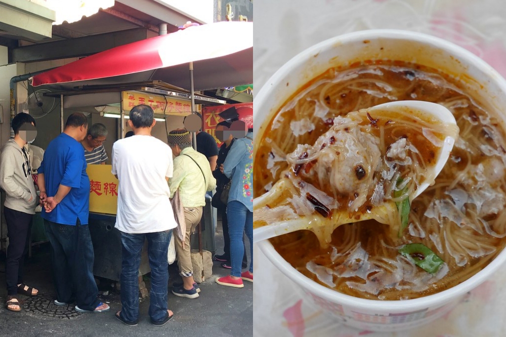 台中西區｜樂群手工麵線，第五市場最超人氣排隊美食，一個禮拜只營業四天的麵線 @飛天璇的口袋