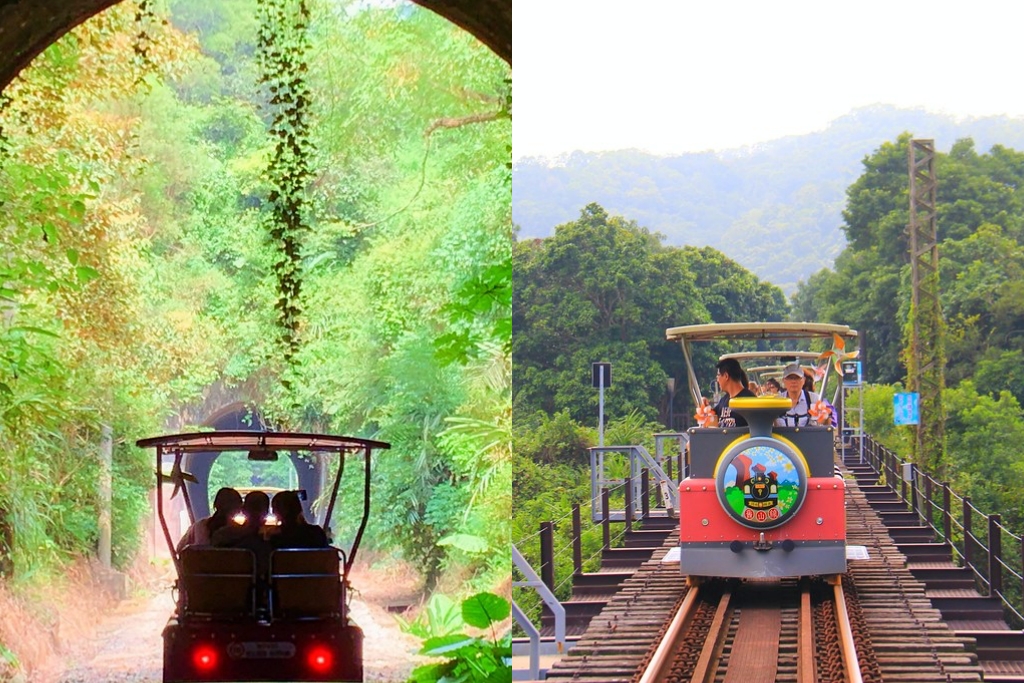 三義舊鐵道自行車Rail Bike｜最美莫過C路線，一覽6號隧道、鯉魚潭和龍騰斷橋美景！ @飛天璇的口袋