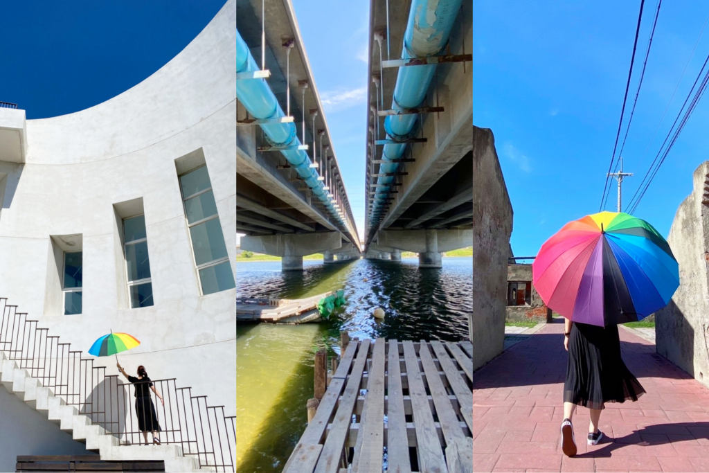 彰化伸港白色海豚屋｜伸港自然生態教育中心，一路順遊慶安水道和蛤蜊軍營，彰化伸港IG打卡熱門景點 @飛天璇的口袋