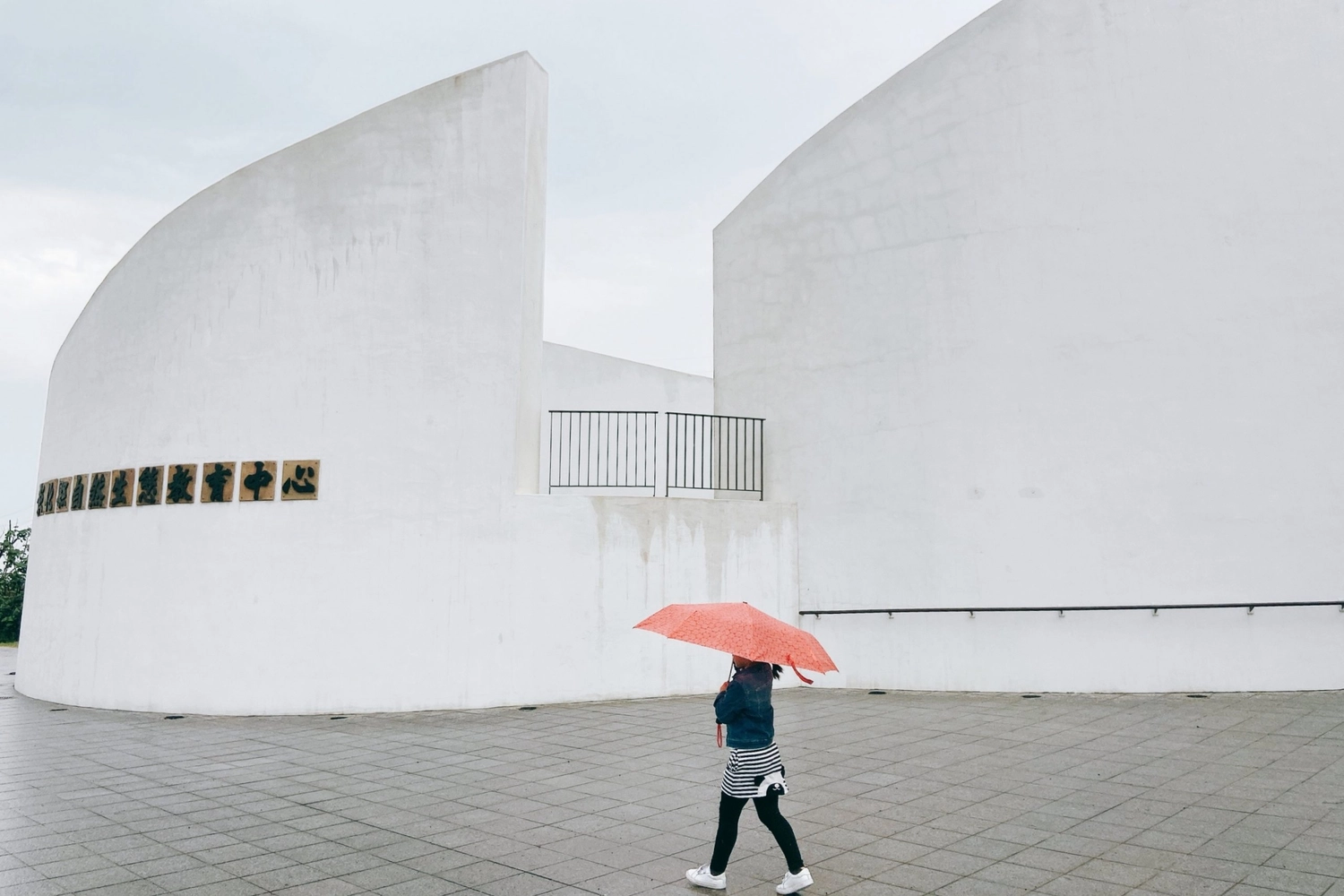 彰化伸港白色海豚屋｜伸港自然生態教育中心，一路順遊慶安水道和蛤蜊軍營，彰化伸港IG打卡熱門景點 @飛天璇的口袋