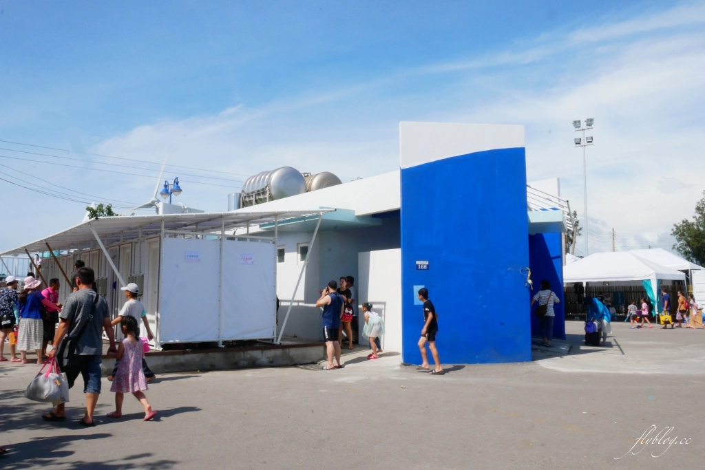 台中大安｜大安海水濱海樂園．每年夏天6~8月開園，2024台中海洋觀光季活動內容 @飛天璇的口袋