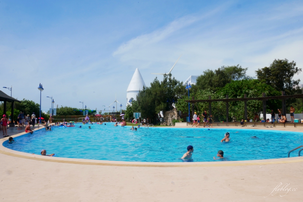 台中大安｜大安海水濱海樂園．每年夏天6~8月開園，2024台中海洋觀光季活動內容 @飛天璇的口袋