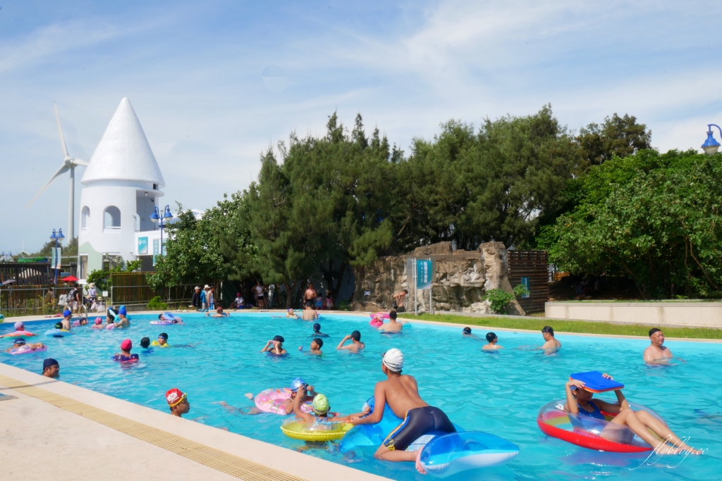 台中大安｜大安海水濱海樂園．每年夏天6~8月開園，2024台中海洋觀光季活動內容 @飛天璇的口袋