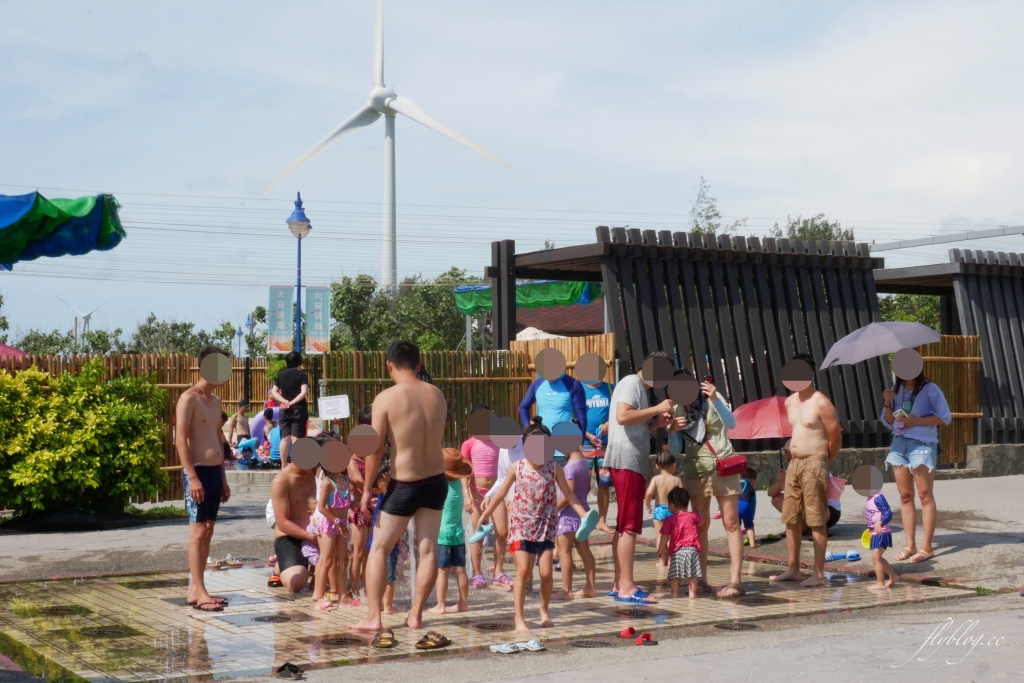 台中大安｜大安海水濱海樂園．每年夏天6~8月開園，2024台中海洋觀光季活動內容 @飛天璇的口袋