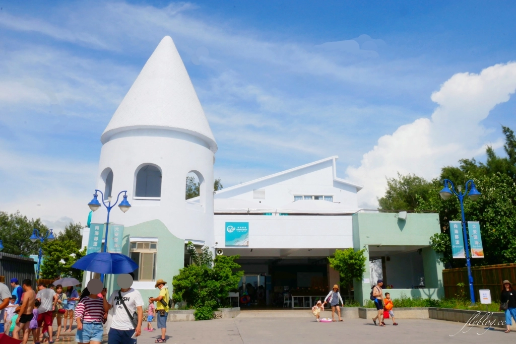 台中大安｜大安海水濱海樂園．每年夏天6~8月開園，2024台中海洋觀光季活動內容 @飛天璇的口袋