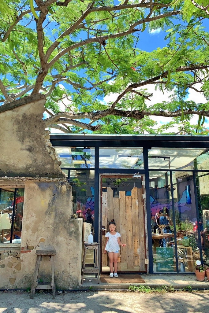 屏東恆春｜樹夏飲事，老鳳凰樹下的廢墟改建咖啡館，Big 7 Travel選為台灣最棒25間咖啡廳之一 @飛天璇的口袋