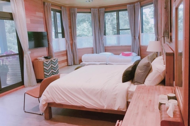 蘇維拉莊園｜蘑菇精靈樹屋、75公尺長森林溜滑梯、瀑布雨林咖啡屋 @飛天璇的口袋