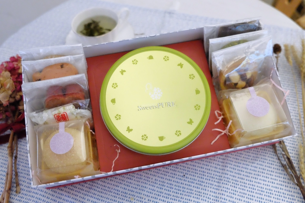 台中南屯｜SweetsPURE森貝爾溫感烘焙．中秋月餅禮盒新上市，松露曲奇餅同步上市 @飛天璇的口袋