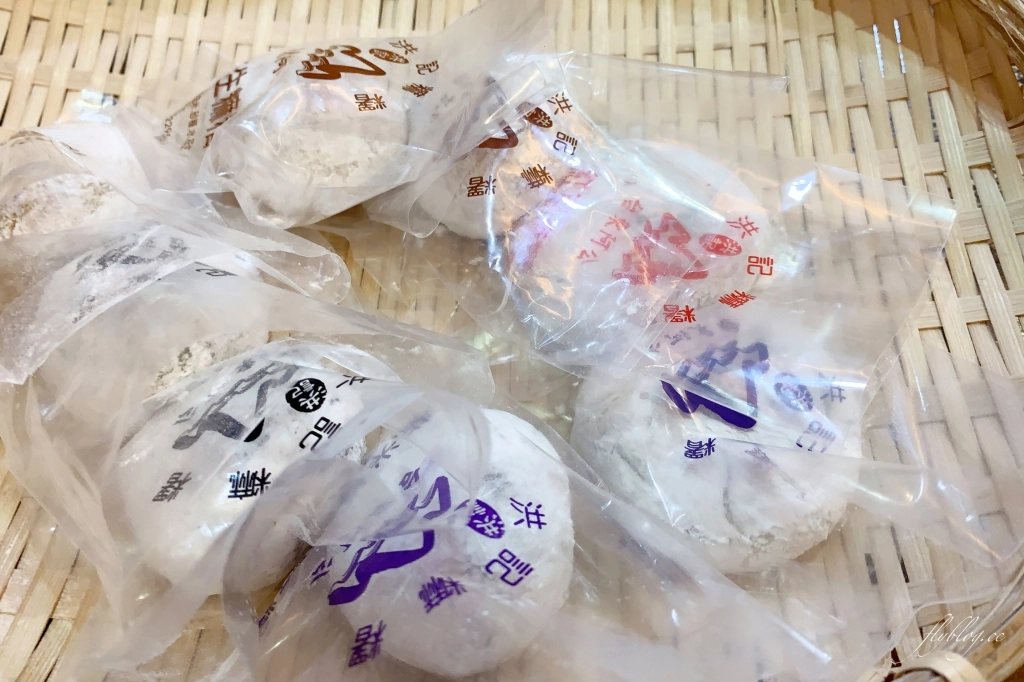 台中北屯｜洪記阿公麻糬．水湳市場擺攤到實體店面，皮薄內餡飽滿口味多 @飛天璇的口袋