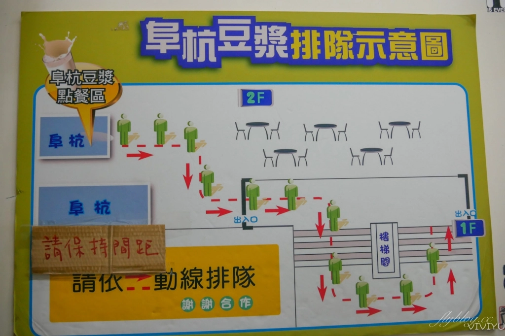 台北中正｜阜杭豆漿．米其林必比登推薦傳統早餐，外國觀光客來台灣必吃美食 @飛天璇的口袋