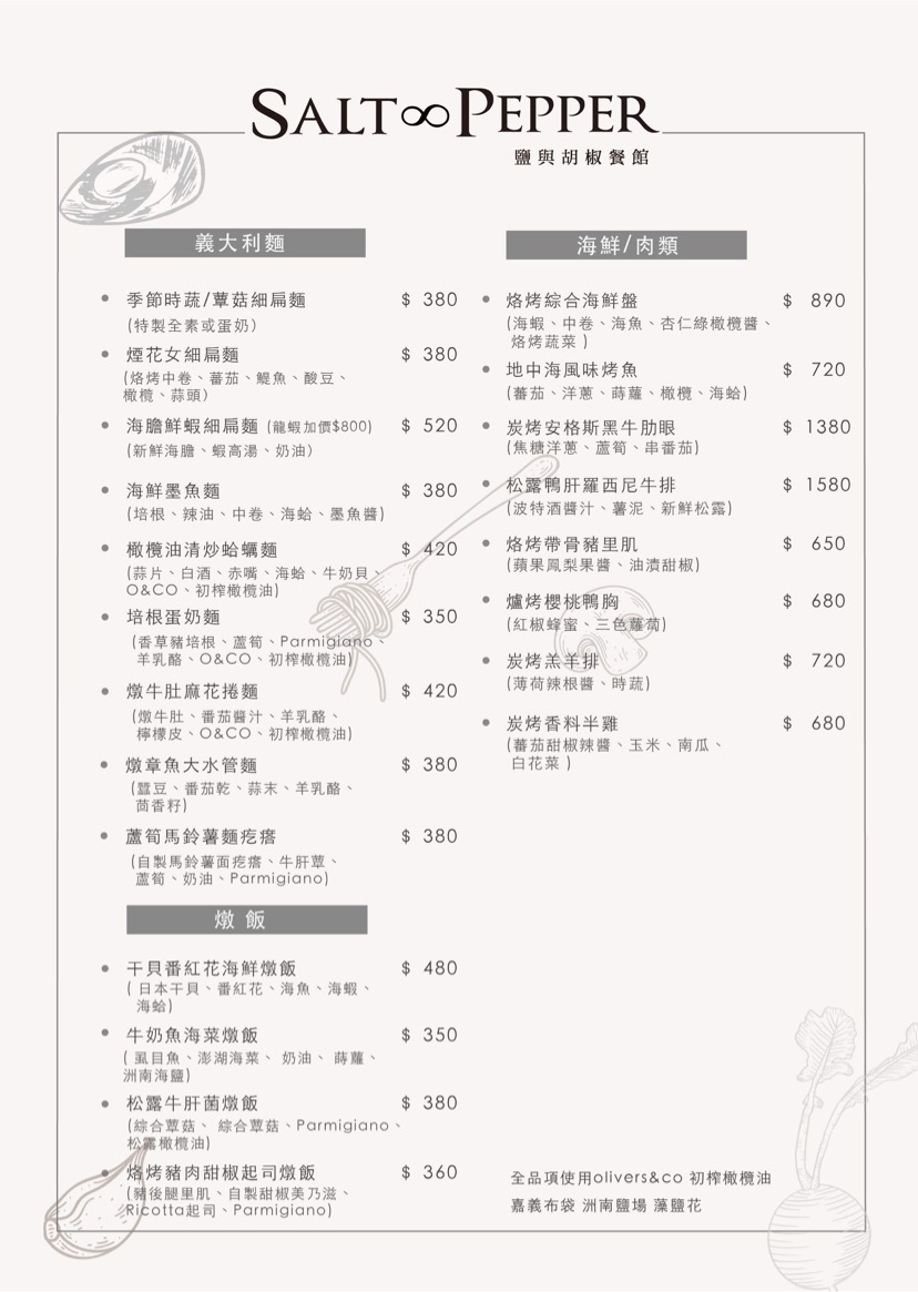 台中南屯｜鹽與胡椒餐館．台灣在地食材的融入義法料理，品嚐精緻美味的Fine Dining @飛天璇的口袋