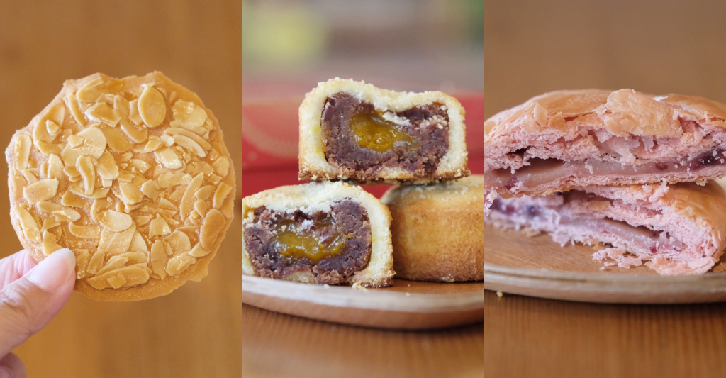 如邑堂餅家｜連續5屆全國太陽餅冠軍，餡金流蛋黃酥兩種吃法 @飛天璇的口袋