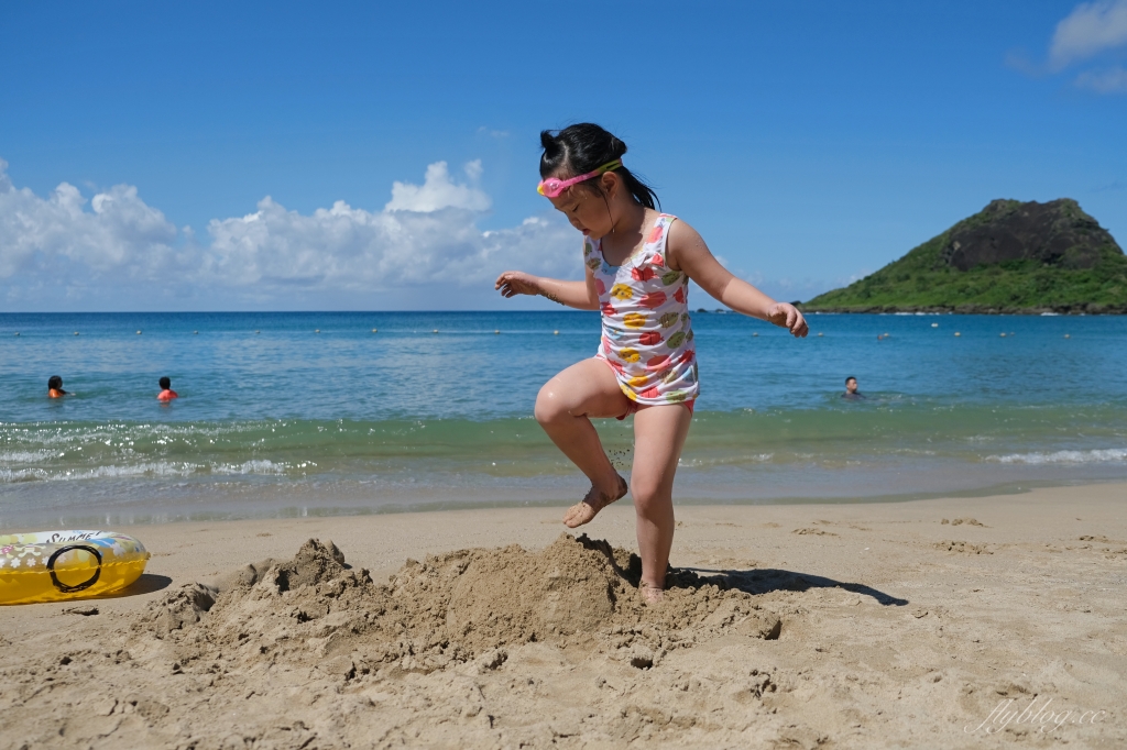 墾丁小灣沙灘｜離墾丁大街最近的沙灘，可以參加香蕉船等戲水活動 @飛天璇的口袋
