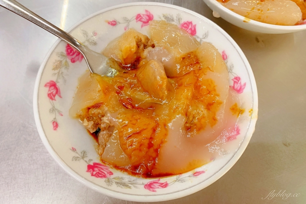 台中豐原｜正老牌豐原肉丸．Google評價4.3顆星，豐原廟東老字號肉圓店 @飛天璇的口袋