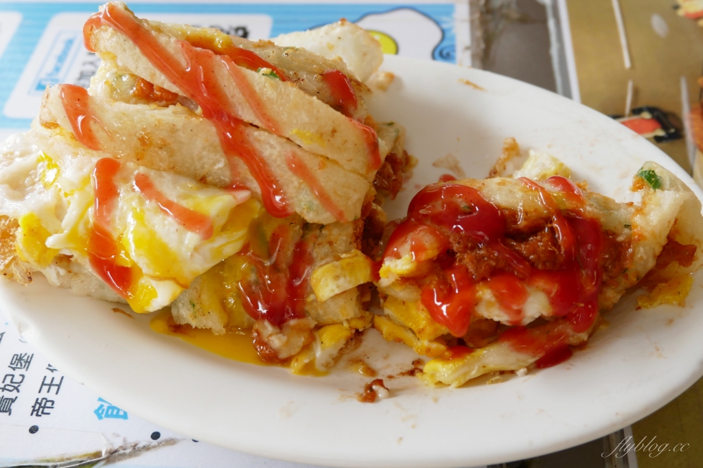 台中北區｜一心蛋餅．台中人氣古早味蛋餅，一中商圈排隊美食 @飛天璇的口袋