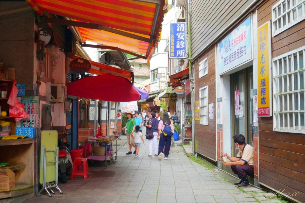 苗栗泰安清安豆腐老街｜復古懷舊的石板道路，洗水坑豆腐街小吃美食 @飛天璇的口袋