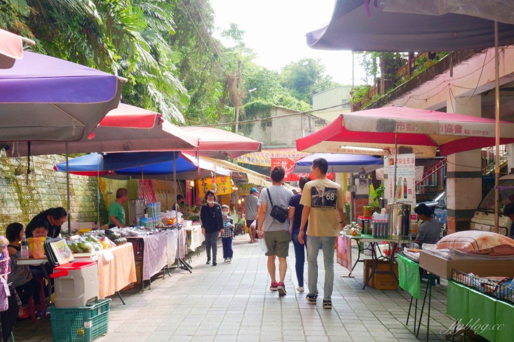 苗栗泰安清安豆腐老街｜復古懷舊的石板道路，洗水坑豆腐街小吃美食 @飛天璇的口袋