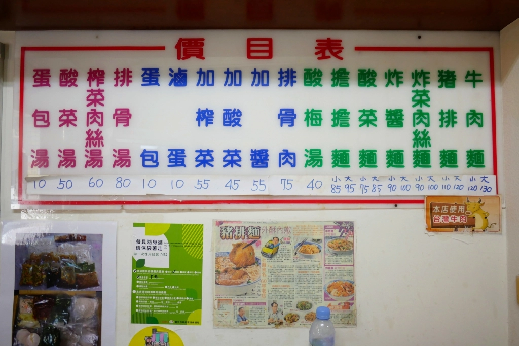 台中西區｜上海未名麵店．舊城區超過60年的老店，米其林必比登推薦 @飛天璇的口袋