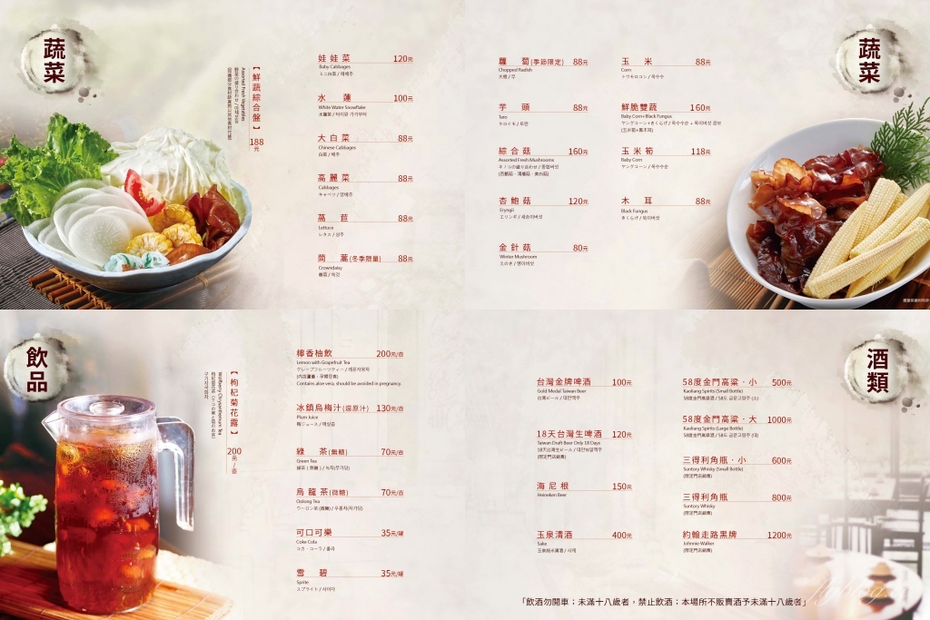 台中北區｜鼎王麻辣火鍋 漢口店．經典的180度鞠躬，鴨血豆腐無限續加 @飛天璇的口袋