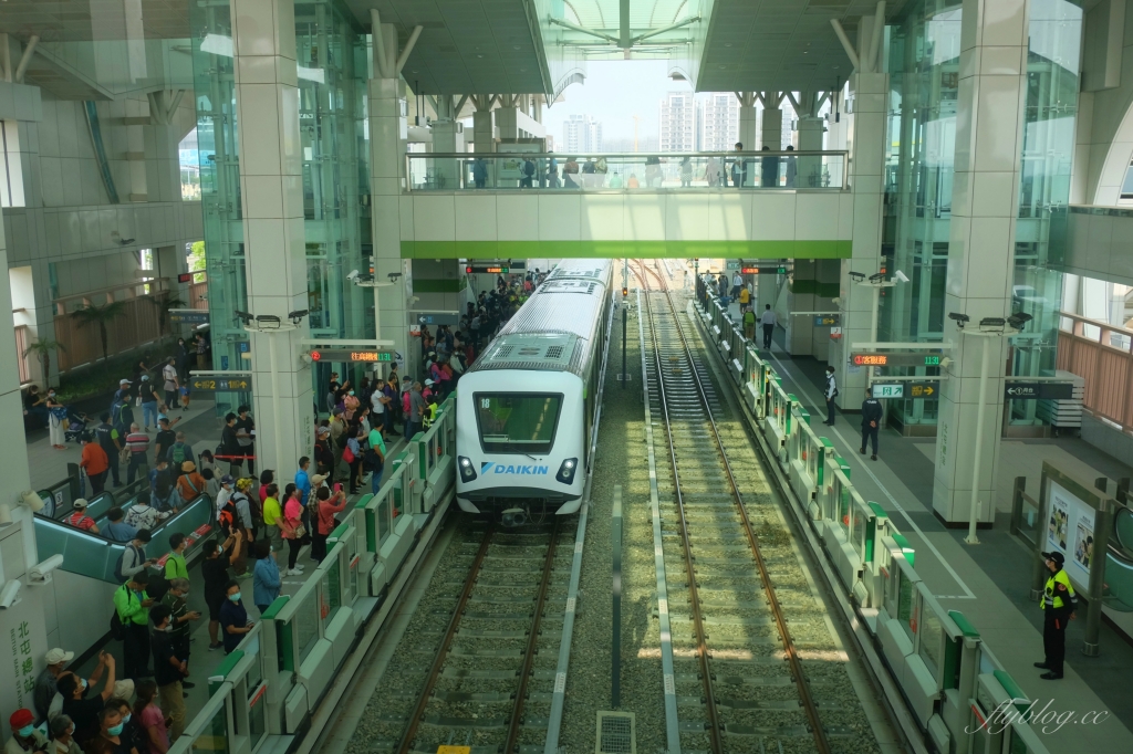 【台中旅遊】 台中捷運3/25復駛囉！等了11年終於啟動囉！試營運期間1個月免費搭乘 @飛天璇的口袋