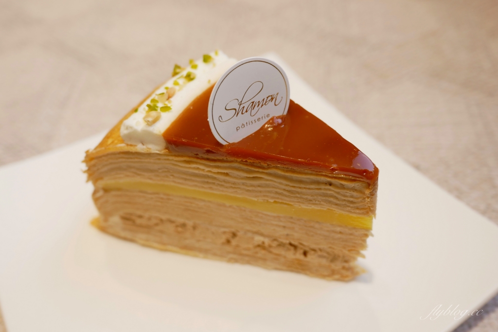台中北區｜SHAMON法式甜點．太原綠園道旁的甜點店，環境好甜點有水準 @飛天璇的口袋