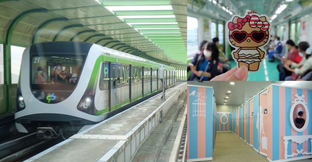 【台中旅遊】 台中捷運3/25復駛囉！等了11年終於啟動囉！試營運期間1個月免費搭乘 @飛天璇的口袋