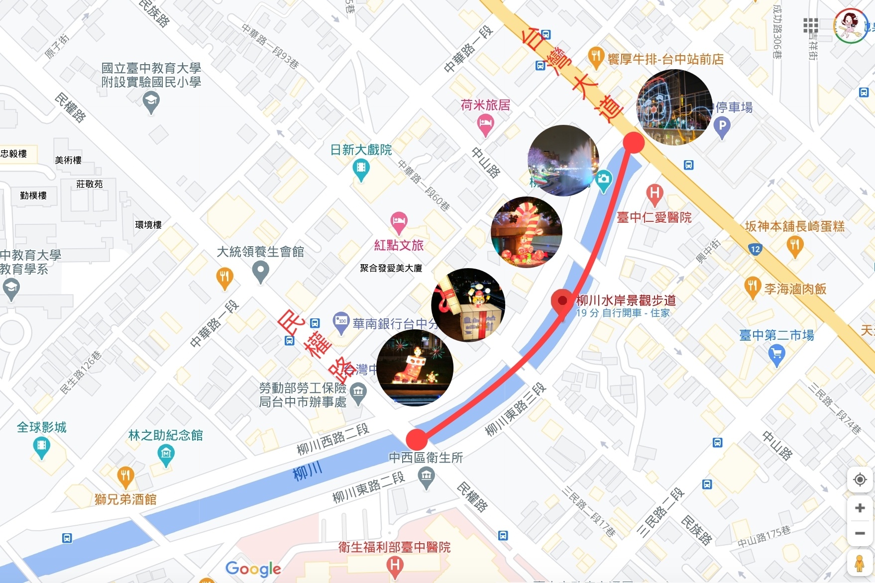 台中旅遊｜2023柳川藍帶水岸．台中耶誕嘉年華，與LINE FRIENDS一同繽紛歡樂 @飛天璇的口袋