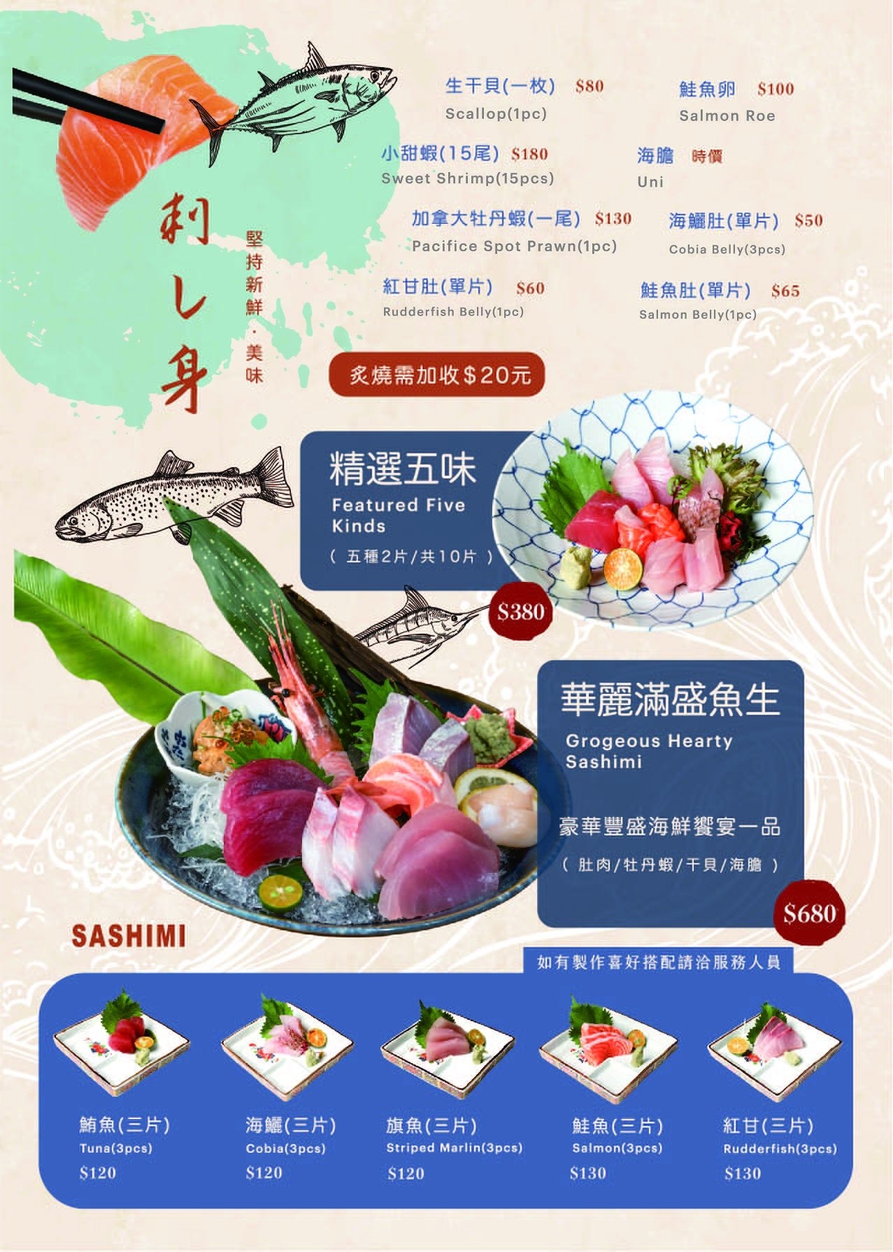 台中東區｜羽笠食事．Google 4.4顆星的好評，充滿日本酒場氛圍的日本料理店 @飛天璇的口袋