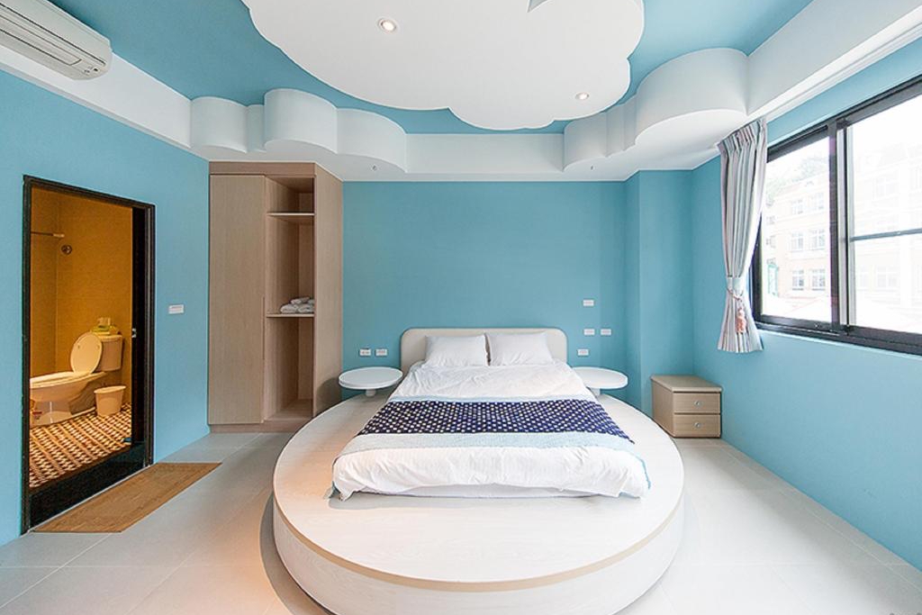 黃色風箏 Yellow Kite｜台南親子民宿推薦，溜滑梯主題套房，還有特約停車場 @飛天璇的口袋