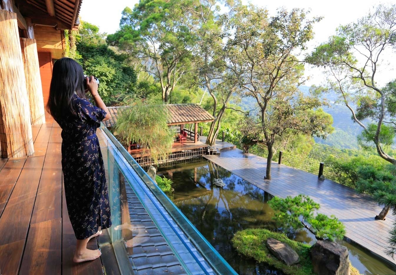 又見一炊煙｜充滿日式禪風的維美建築，享受依山傍水悠閒下午茶 @飛天璇的口袋