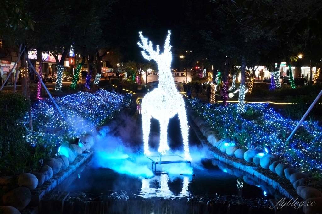 【台中中區】2020新盛綠川水岸廊道：台中好YA誕~2020聖誕節綠川水岸廊道點燈囉！ @飛天璇的口袋