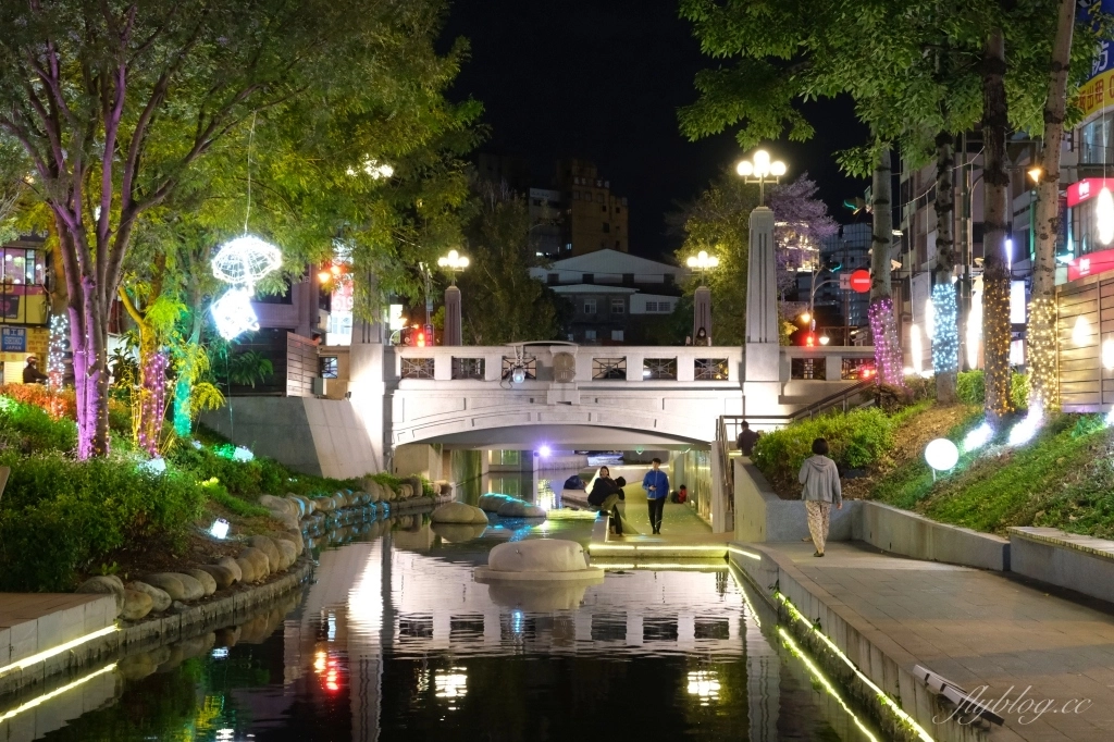 【台中中區】2020新盛綠川水岸廊道：台中好YA誕~2020聖誕節綠川水岸廊道點燈囉！ @飛天璇的口袋