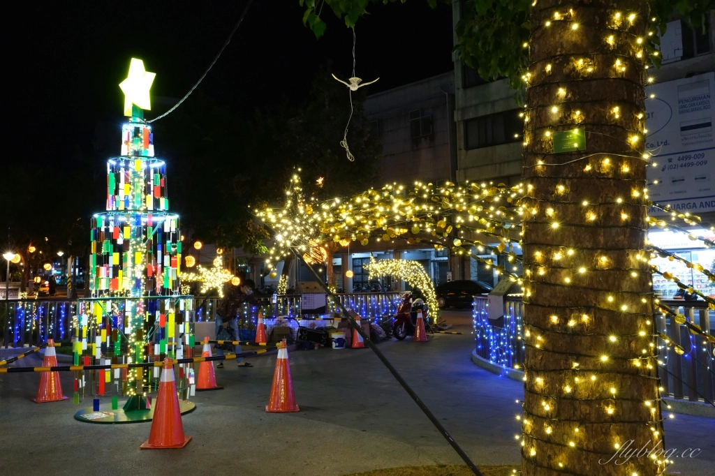 【台中中區】2020新盛綠川水岸廊道：台中好YA誕~2020聖誕節綠川水岸廊道點燈囉！ @飛天璇的口袋