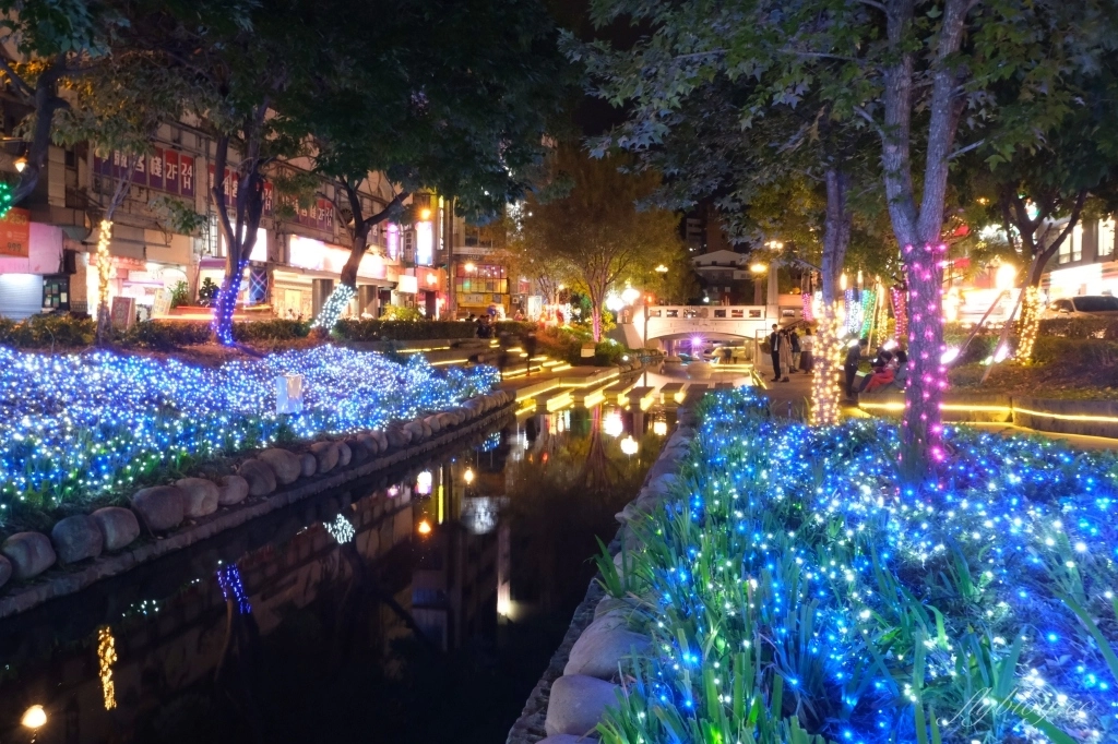 【台中中區】2020新盛綠川水岸廊道：台中好YA誕~2020聖誕節綠川水岸廊道點燈囉！ @飛天璇的口袋