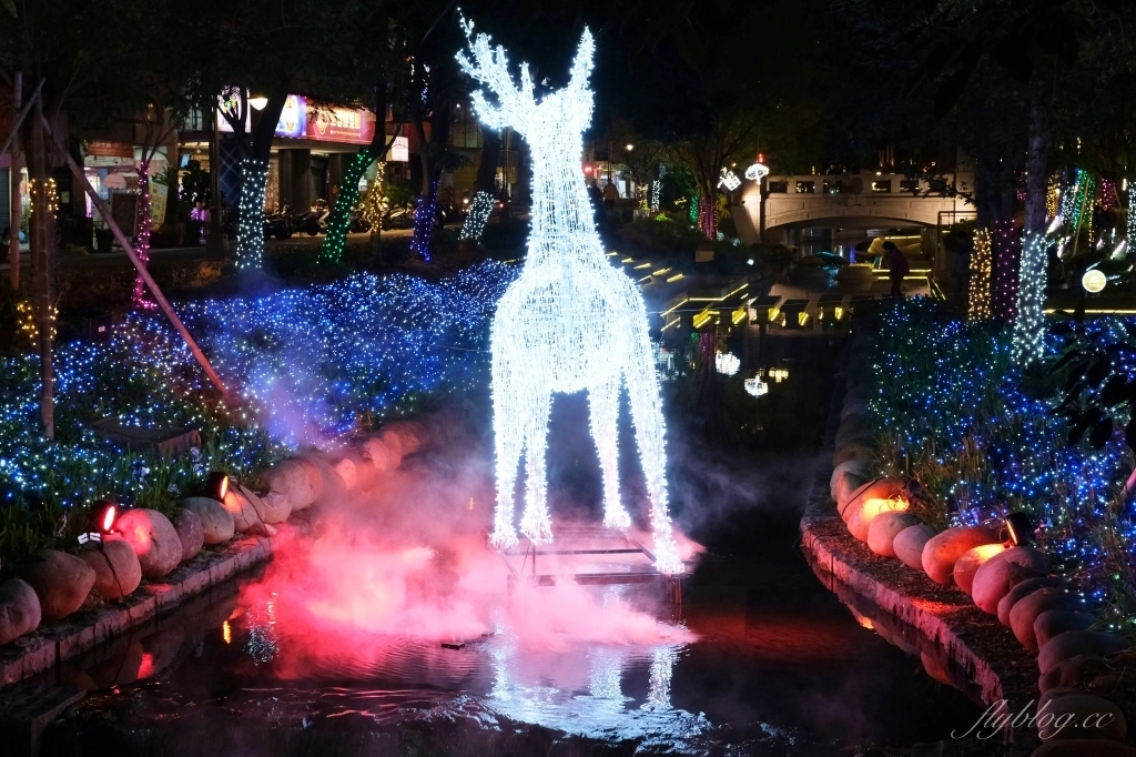 【台中中區】2020新盛綠川水岸廊道：台中好YA誕~2020聖誕節綠川水岸廊道點燈囉！ @飛天璇的口袋