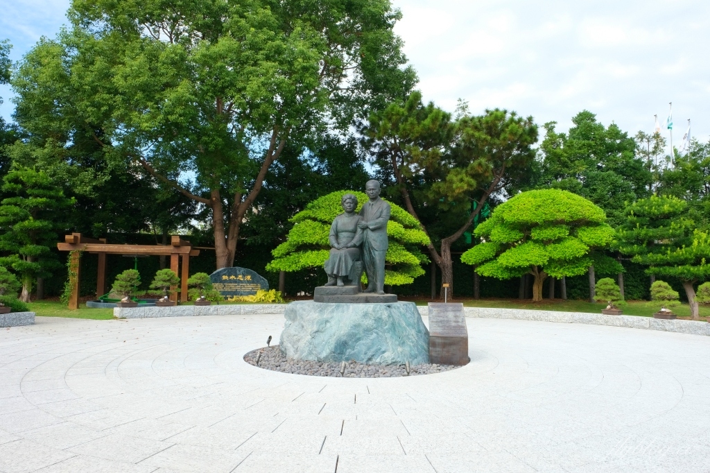 成美文化園｜占地3.5公頃成美文化園！台版兼六園、平地嘉明湖、落羽松大道 、百年三合院古厝 @飛天璇的口袋