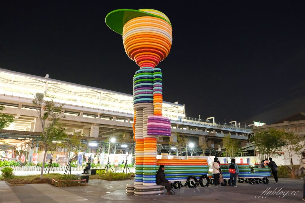 【台中中區】台中車站：鐵鹿大街12/6開幕！聖誕樹裝罝上場 X 鐵道躲貓貓 X 開幕各項優惠 @飛天璇的口袋